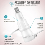 小贝熊（xiaobeixiong）【月销过万】辅食机婴儿辅食机宝宝迷你绞肉机电动家用多功能料理机榨汁 绿色 标配套餐【一个刀具】