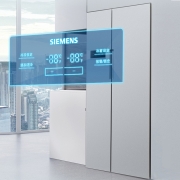 西门子(SIEMENS) 610升变频风冷无霜对开门双开门家用冰箱 超大容量  银色 以旧换新 BCD-610W(KA92NV60TI)