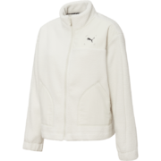 双11预售、20日20点：PUMA 彪马 女子休闲纯色 仿羊羔绒拉链外套 NU-TILITY 586612