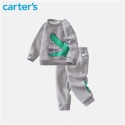 carter's 童装 男童 加绒卫衣卫裤两件套 80-120