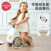 曼龙摇摇马溜溜车二合一周岁礼物宝宝小木马儿童摇摇车婴儿玩具a