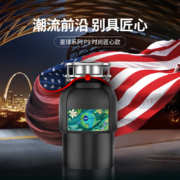 爱适易（ISE）食物垃圾处理器 厨房厨余粉碎机 家用湿垃圾处理机 P9 美国原装进口