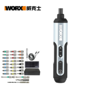 威克士(Worx)家用电动螺丝刀WX240.1 锂电电动螺丝批电起子 电动螺丝刀套装 五金电动工具