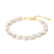 CRANE PEARL 蔻润珍珠 淡水珍珠手链 C136042460116