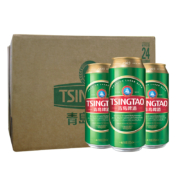 青岛啤酒（Tsingtao）经典（1903）10度500ml*24听 大罐整箱装 口感醇厚