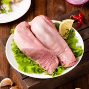 龙大肉食 猪舌500g 猪舌头冷冻猪舌头熟食原料猪舌 生鲜 烧烤猪肉火锅食材 猪肉生鲜