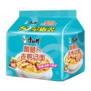 有券的上：康师傅 经典酸萝卜老鸭汤 109g*5包