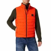 国内2700！BOSS Hugo Boss 雨果·博斯 Oblu 男士秋冬款徽章装饰羽绒马甲