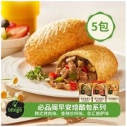 CJ 希杰 必品阁早安焙酷包130g*5盒烤肉披萨微波速食半成品