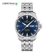 雪铁纳(CERTINA)旗舰店瑞士手表 动能系列 自动机械钢带男表 200M防水 C032.430.11.041.00
