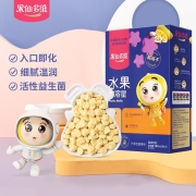果仙多维 水果溶豆 宝宝零食 升级款水果溶溶星 儿童零食 入口即化 芒果百香果味18g