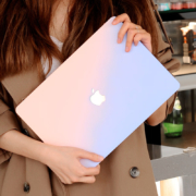 全新原封苹果笔记本电脑保护壳Macbook Air13/13.3英寸配件壳子保护套奶油渐变外壳套装帝伊工坊A2179/A2337