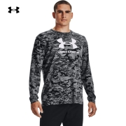 安德玛（UNDERARMOUR）ABC男子训练运动长袖T恤1366466 黑色001 XL
