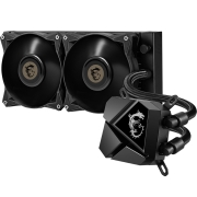 微星(MSI)寒冰P240 240一体式电脑机箱CPU水冷散热器 (标配12代CPU扣具/温控机箱电脑风扇/龙纹冷头/3年质保)