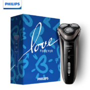 飞利浦（PHILIPS）男士电动剃须刀干湿双剃刮胡刀新3系升级礼盒款S3203/08BBP 【男士礼物】【一键加速】