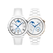 HUAWEI WATCH GT3 PRO 华为手表 运动智能手表 强劲续航/蓝牙通话/ECG心电分析 43mm 白色真皮表带