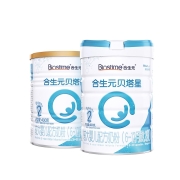 合生元（BIOSTIME）贝塔星 较大婴儿配方奶粉 2段(6-12个月) 法国原装原罐进口 400克+800克【新旧随机发货】