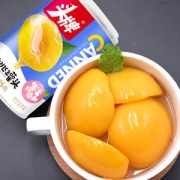 头牌 黄桃水果罐头 425克*5罐