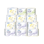 88VIP：ABC 日夜组合装（日用24cm*8片*3包＋日用19cm*8片+夜用32.3cm*3片*2包）*3件