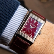 积家JaegerLeCoultre-Reverso翻转系列手动机械男表 Q397846J  45.6*27.4mm