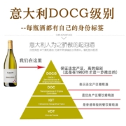 【金奖DOCG级莫斯卡托】意大利坎迪起泡酒阿斯蒂Moscato d'Asti甜型气泡白葡酒无香槟酒杯 单支装750ml