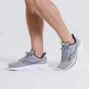 【免定金】Saucony索康尼运动鞋跑步鞋男女款比赛竞速跑鞋2022KINVARA菁华13 灰兰（男） 40