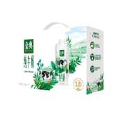 Plus会员：伊利 金典纯牛奶 250ml*12盒\箱×2件 3.6g蛋白质 5-6月生产