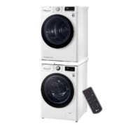 PLUS会员：LG 乐金 FLW10G4W+RC90V9AV4W 洗烘套装