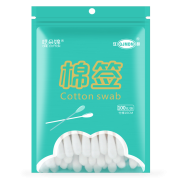 呓朵婂(One Cotton) 脱脂棉签双头100只/袋