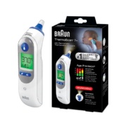 Braun/博朗家用宝宝静音耳温体温计德国体温枪IRT6520升级款6525