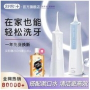 Saky 舒客 电动冲牙器洗牙器便携式牙齿清洁水牙线家用成人学生充电H3