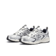 【预售】New Balance NB官方22新款男鞋女鞋408系列复古休闲运动鞋ML408N 灰白/银色 ML408N 37.5(脚长23cm)