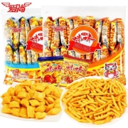 京东特价APP：爱尚咪咪虾条 混合装18g*30包 蟹味粒