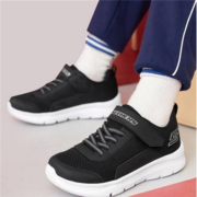 双11预售：SKECHERS 斯凯奇 儿童跑步鞋男童运动鞋秋冬中大童小白鞋