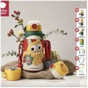 babycare 儿童三合一保温杯 600ml+赠品10件套