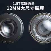 飞傲（FiiO） 单动圈HiFi耳机有线入耳式重低音可换线电脑音乐手机运动跑步苹果华为小米通用 FD3PRO【钛晶黑】