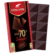 克特多金象（Cote d'Or）进口70%可可黑巧克力排块装100g排 儿童休闲零食糖果 生日礼物节日礼品