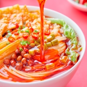 好欢螺 HAOHUANLUO 螺蛳粉（水煮型）广西柳州特产 方便速食米线 加辣加臭版400克*6袋装礼盒