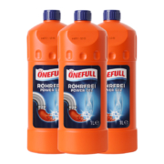 Onefull 液体管道疏通剂 1L*3瓶