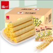 有券的上: 泓一 咸蛋黄蛋卷 400g/箱