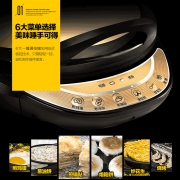 美的（Midea）电饼铛家用智能恒温煎烤机早餐机烙饼机双面悬浮加热WJCN30D