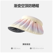 Beneunder 蕉下 防紫外线黑胶空顶帽女