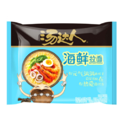 统一 方便面 汤达人 海鲜拉面风味 方便面113g*5 五连包