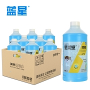 蓝星汽车玻璃水-2°C 2L 8瓶套装 挡风玻璃清洁剂清洗剂去污剂去油膜去虫胶雨刮精汽车用品
