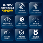 爱信（AISIN）自动变速箱油/波箱油ATF AFW+ 6AT/5AT爱信全车系5速 6速 12升 （4L*3桶）循环机换油