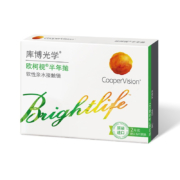 库博光学（coopervision）欧柯视进口透明隐形眼镜半年抛2片装 400度