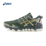 ASICS\/亚瑟士男鞋运动鞋跑避震跑鞋越野鞋GEL-FujiTrabuco 8【HB】 绿色/金色 40