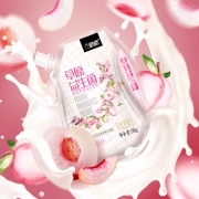 兰格格 草原益生菌礼盒（白桃味）180g*12 生鲜低温酸奶酸牛奶
