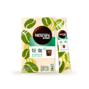 有券的上: 雀巢(Nestle) 速溶咖啡 轻咖纤维 冻干黑咖啡粉 冲调饮品 3gx6条