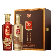宜宾五粮液股份公司出品 圣酒龙马精神 52度浓香型白酒500ml 聖酒 礼盒装2瓶